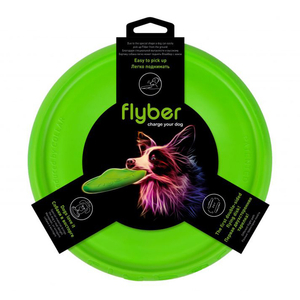 Oboustranný létající disk Flyber Waudog 22 cm, světle zelený