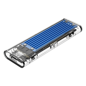 Orico Enclosure SSD M.2 , NVME, USB-C 3.1 Gen.2, 10Gbps (blue)