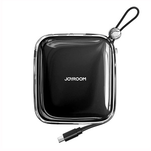 Powerbank Joyroom JR-L004 Jelly 10000mAh, USB C (Black) 10 + 4 ks ZDARMA