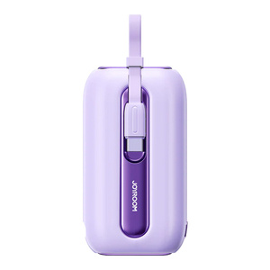 Powerbanka Joyroom JR-L013 Colorful 10000mAh, 12W (fialová) 10 + 4 ks ZDARMA