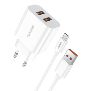 Rychlonabíječka Foneng 2x USB EU45 12W + USB Micro kabel