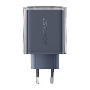 Síťová nabíječka Acefast A45, 2x USB-C, 1xUSB-A, 65W PD (šedá)