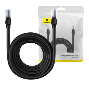 Síťový kabel Baseus Ethernet CAT5, 10 m (černý)