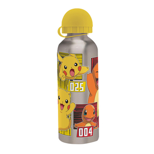 Water Bottle 500 ml Pokemon Pikachu and Charmander KiDS Licensing