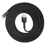 Baseus Cafule USB Lightning Cable 2A 3m (Black Gray)