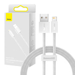 Baseus Dynamic kabel USB-Lightning, 2,4 A, 1 m (bílý)