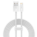 Baseus Dynamic kabel USB na Lightning, 2,4 A, 2 m (bílý)