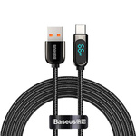 Baseus Kabel displeje USB na Type-C, 66W, 2 m (černý)