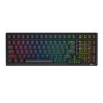 Bezdrátová mechanická klávesnice Royal Kludge RK98 RGB, červené spínače (černá)