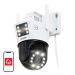 IP venkovní kamera ZOSI C298 WiFi Pan Tilt 6MP Dual IP66