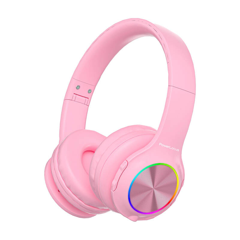 Wireless Headphones for kids PowerLocus PLED pink INNPRO