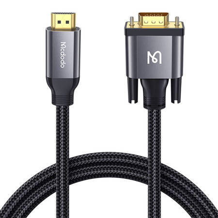 Adaptér HDMI na VGA Mcdodo CA-7770, 2 m (černý)