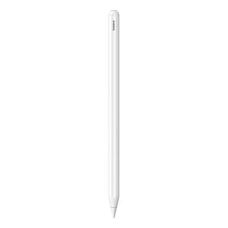 Aktivní multifunkční stylus Baseus Smooth Writing Series s bezdrátovým nabíjením, USB-C (bílý)