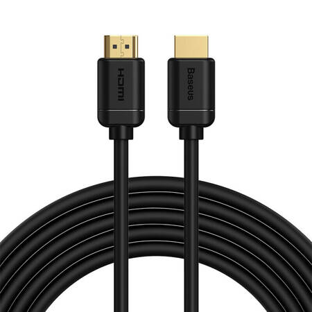 Baseus 2x kabel HDMI 2.0 4K 60Hz, 3D, HDR, 18Gbps, 5m - černý