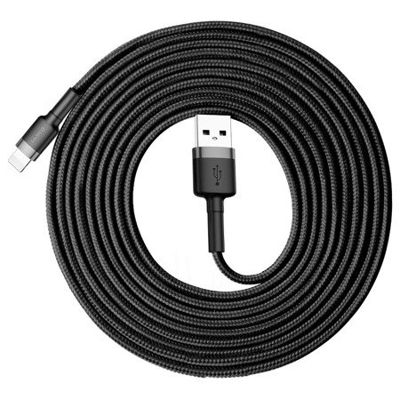 Baseus Cafule USB Lightning Cable 2A 3m (Black Gray)