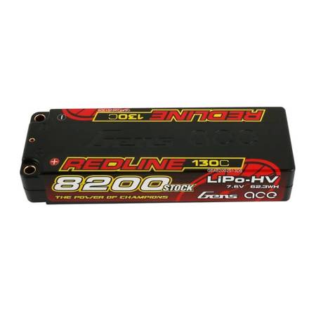 Baterie Gens Ace Redline 8200mAh 7,6V 130C 2S1P HardCase HV