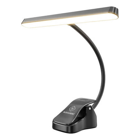 Bezdrátová lampa Glocusent Music Stand Light, USB-C 4000mAh (černá)