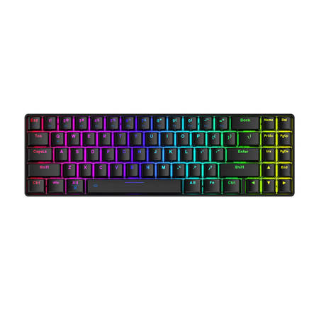 Bezdrátová mechanická klávesnice Dareu EK871 Bluetooth + 2.4G RGB (černá)