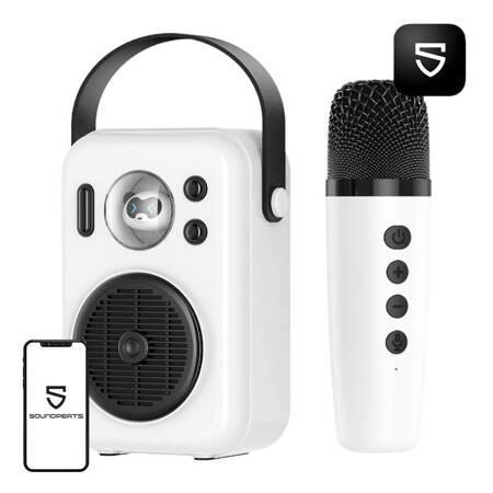 Bezdrátový reproduktor Bluetooth Soundpeats Hi-sing (fehér)