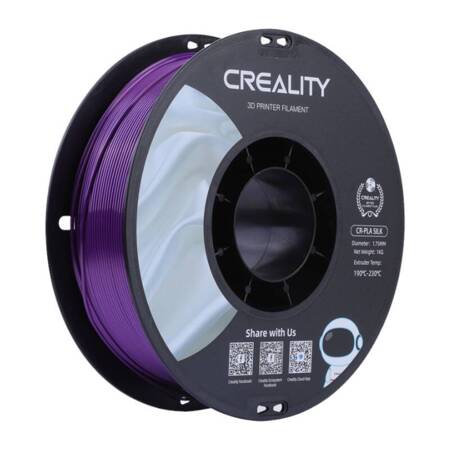 CR-Silk PLA filament Creality (fialový)