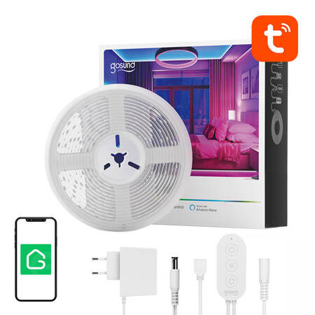 Chytrý WiFi RGB LED světelný pásek Gosund SL2 (5m), Tuya