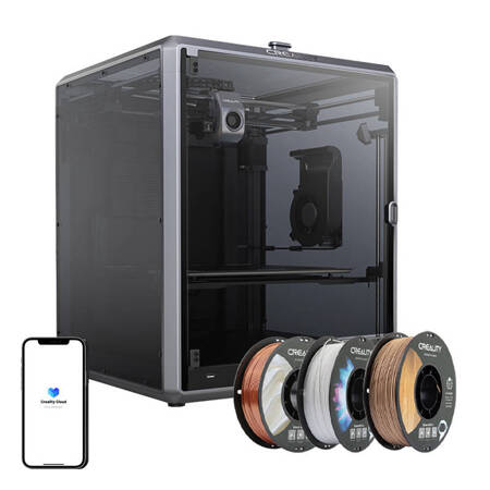 Creality K1 MAX 3D Printer Kit + 3 pcs of filament