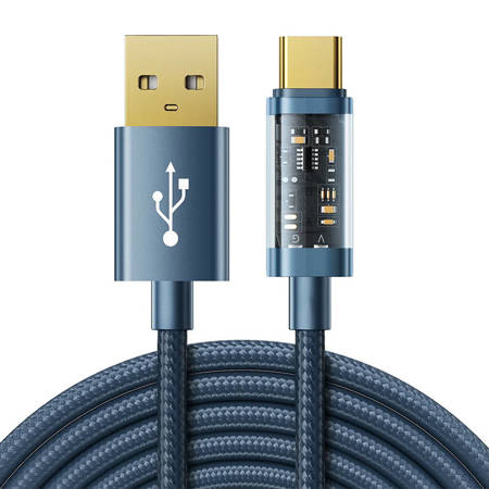 Datový kabel k USB-A / Type-C / 3A / 2 m Joyroom S-UC027A12 (modrý)