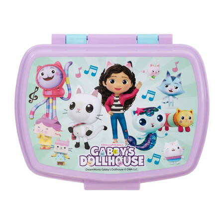 Dětský box na oběd STOR 21274 400 ml Gabby's Dollhouse (růžovo-modrý)