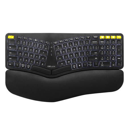 Ergonomická klávesnice Delux GM902PRO