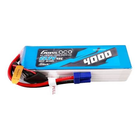 Gens ace G-Tech 4000mAh 22,2V 45C 6S1P Lipo Battery Pack s EC5 konektorem