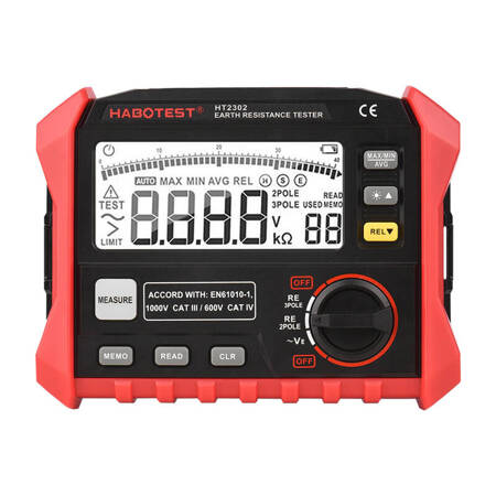 Habotest HT2302 Digitální tester zemního odporu