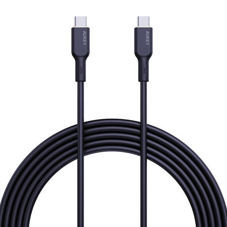 Kabel Aukey CB-SCC102 USB-C na USB-C 1,8 m (černý)