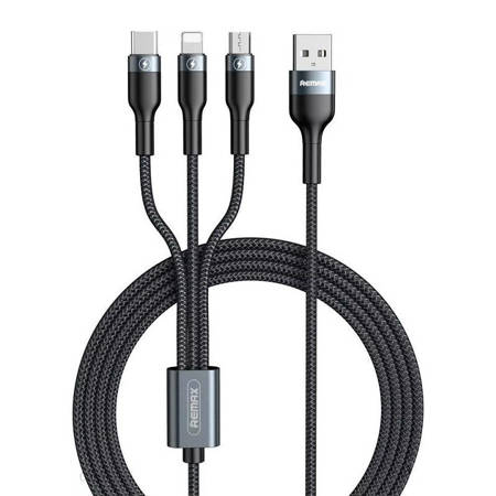 Kabel USB 3v1, Remax Sury 2 Series 1,2 m, 2A