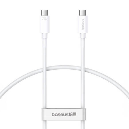 Kabel USB-C do USB-C Baseus Superior USB4, 240W, 1m (biały)