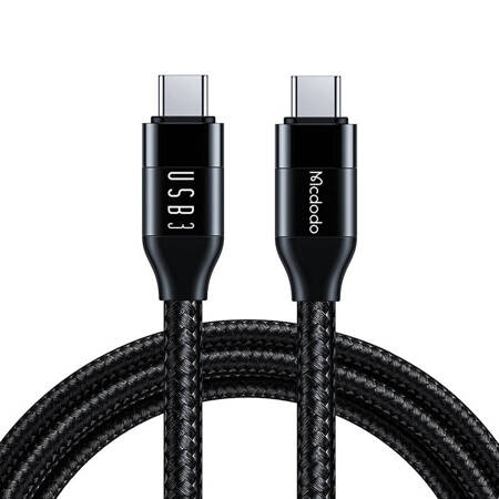 Kabel USB-C na USB-C Mcdodo CA-7132, 100 W, 1,2 m (černý)