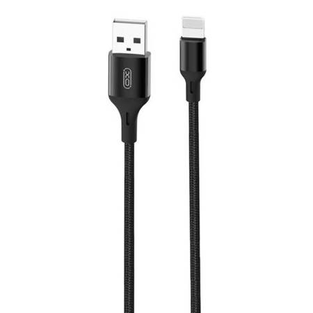 Kabel USB-Lightning XO NB143, 1 m (černý)