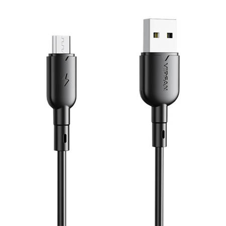 Kabel USB-Micro USB VFAN Colorful X11, 3A, 1m (černý)