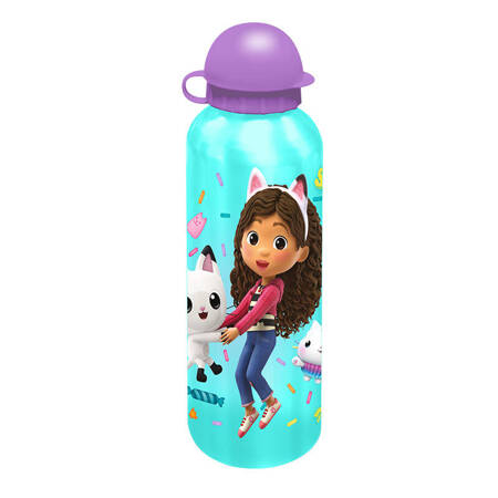 Láhev na vodu 500 ml Gabby's Dollhouse KiDS Licensing (tyrkysová)