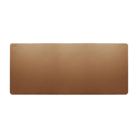 Monochrome leather mouse pad MIIIW (Brown)