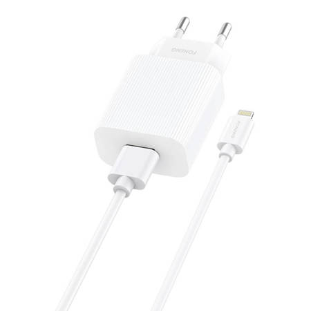 Nabíječka Foneng EU28 12W 2,4A + kabel USB-A na propojovací kabel