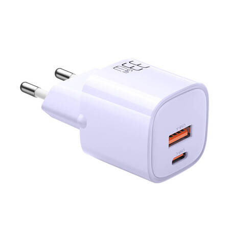 Nabíječka GaN 33W Mcdodo CH-0155 USB-C, USB-A (fialová)