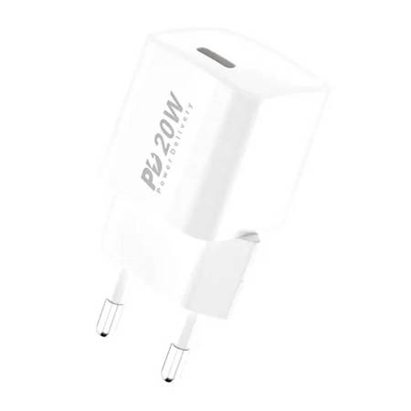 Nástěnná nabíječka Foneng EU38, USB-C, 20W (bílá)