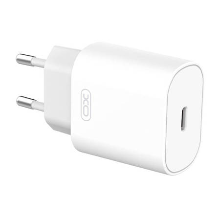 Nástěnná nabíječka XO L91, USB-C, 25W + kabel USB-C na Lightning (bílá)