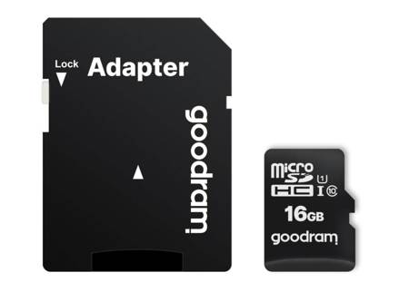 Paměťová karta Goodram microSD 16GB (M1AA-0160R12)