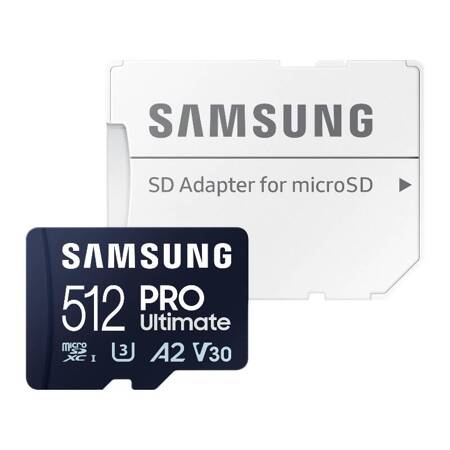 Paměťová karta Samsung MicroSDXC PRO Ultimate 512GB 200MB/s UHS-I/U3 (MB-MY512SA/WW)