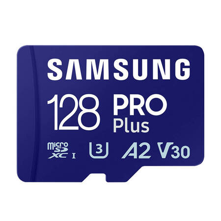 Paměťová karta Samsung PRO Plus SDXC 128 GB U3 A2 V30 (MB-MD128SA/EU)