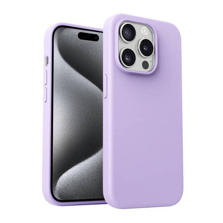 Pouzdro Aukey PC-GJ10D pro iPhone 15 Pro Max (fialové)