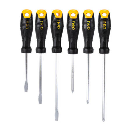 Sada šroubováků Deli Tools EDL620006, s magnetem, 6 kusů