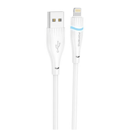 USB-A do Lightning Cable Foneng X101 2,4A, 1,2m (biały)